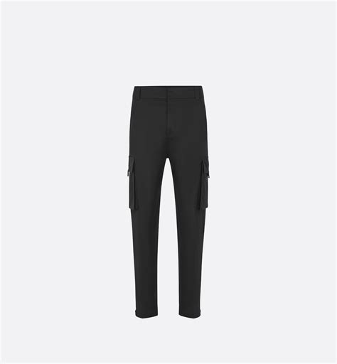 cargo pants dior|Cargo Pants Black Cotton.